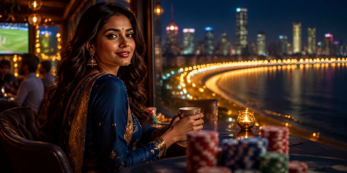 User betting on mobile device during Diwali in Mumbai